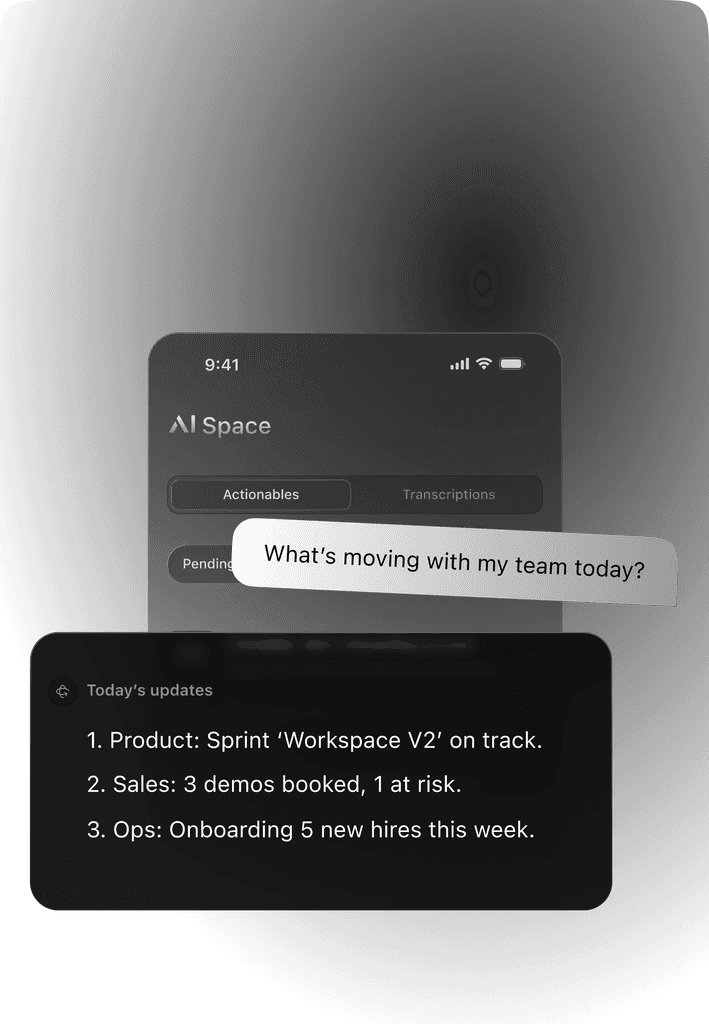 Velozity agent sharing today's updates